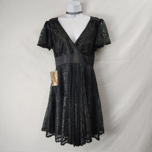 princess polly baby blue dress Black Princess Ball Gown Girl Dress with Beaded Tulle - Black / 2-3 Years (100cm) main image 0